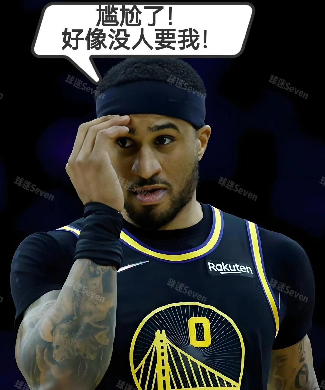 尴尬不！小佩顿自由市场至今无人问津！在勇士迟迟没有续约承诺的情况下，小佩顿与卢
