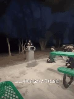 美国男子怒斥祈祷的一群木S林在德克萨斯州，一个叫CharisropherSvo