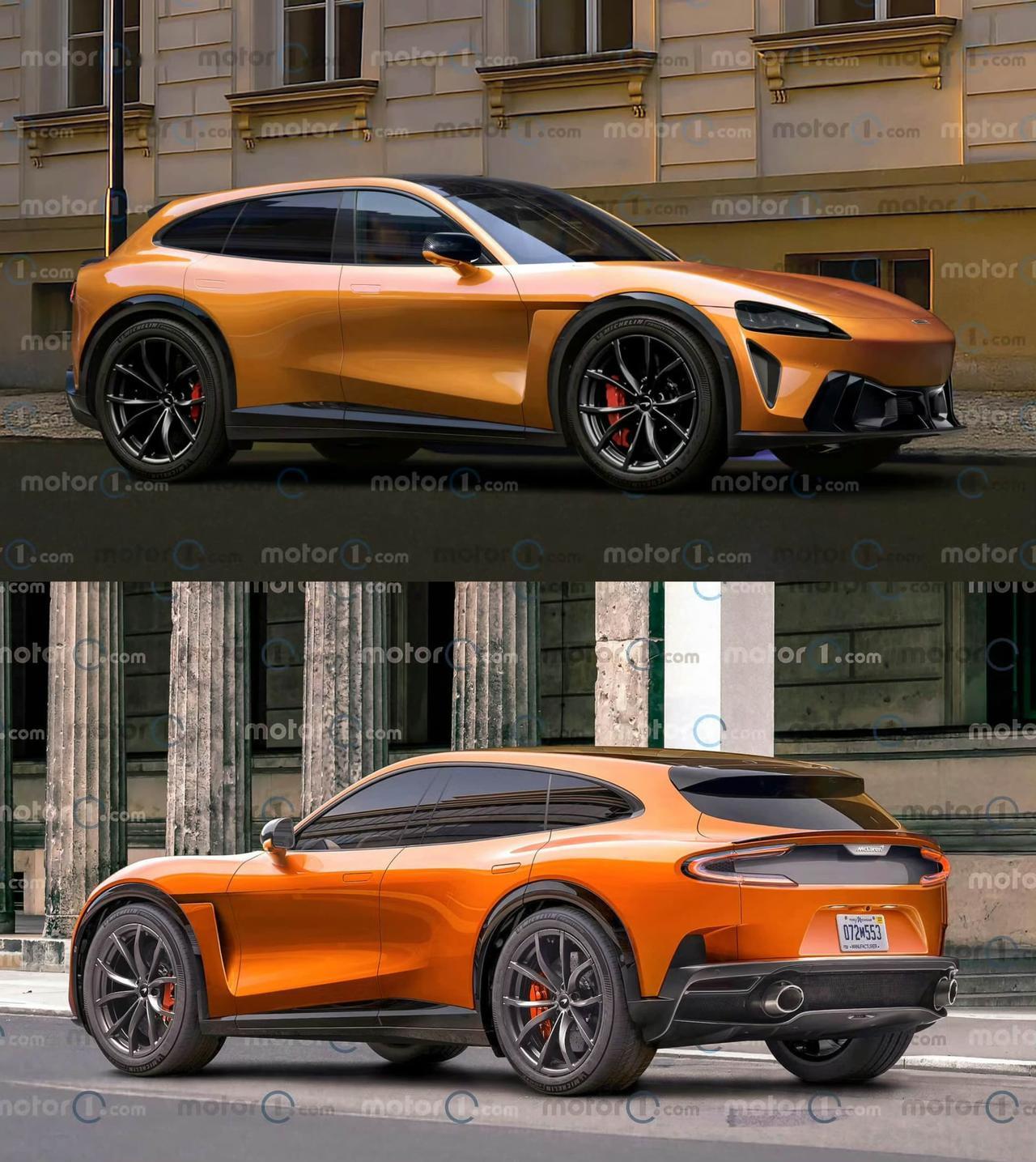 迈凯伦首款SUV渲染图曝光，和小米YU7撞脸了……高端设计心有灵犀？[捂脸哭][允