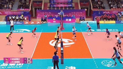 还得是王梦洁，不服不行啊！国内断层第一自由人还得是王梦洁！就天津女排跟山东女排这