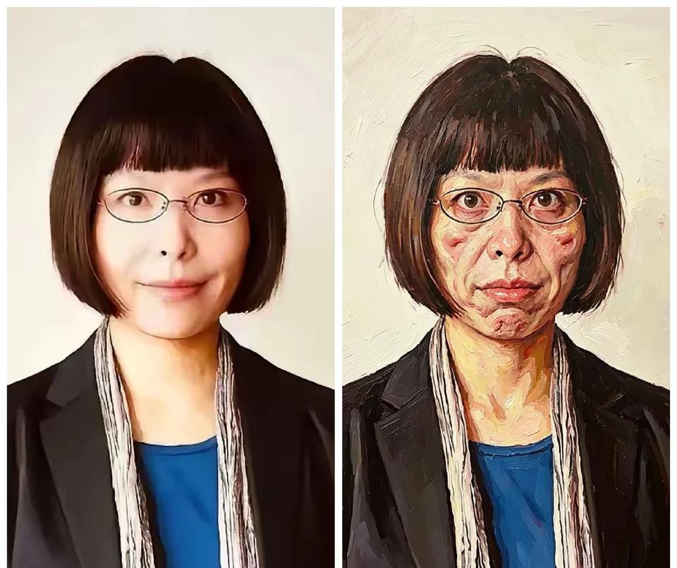 画个破画还有啥难的？随手就能来。我也没上过清华美院，别人画画是致敬，我画画主打