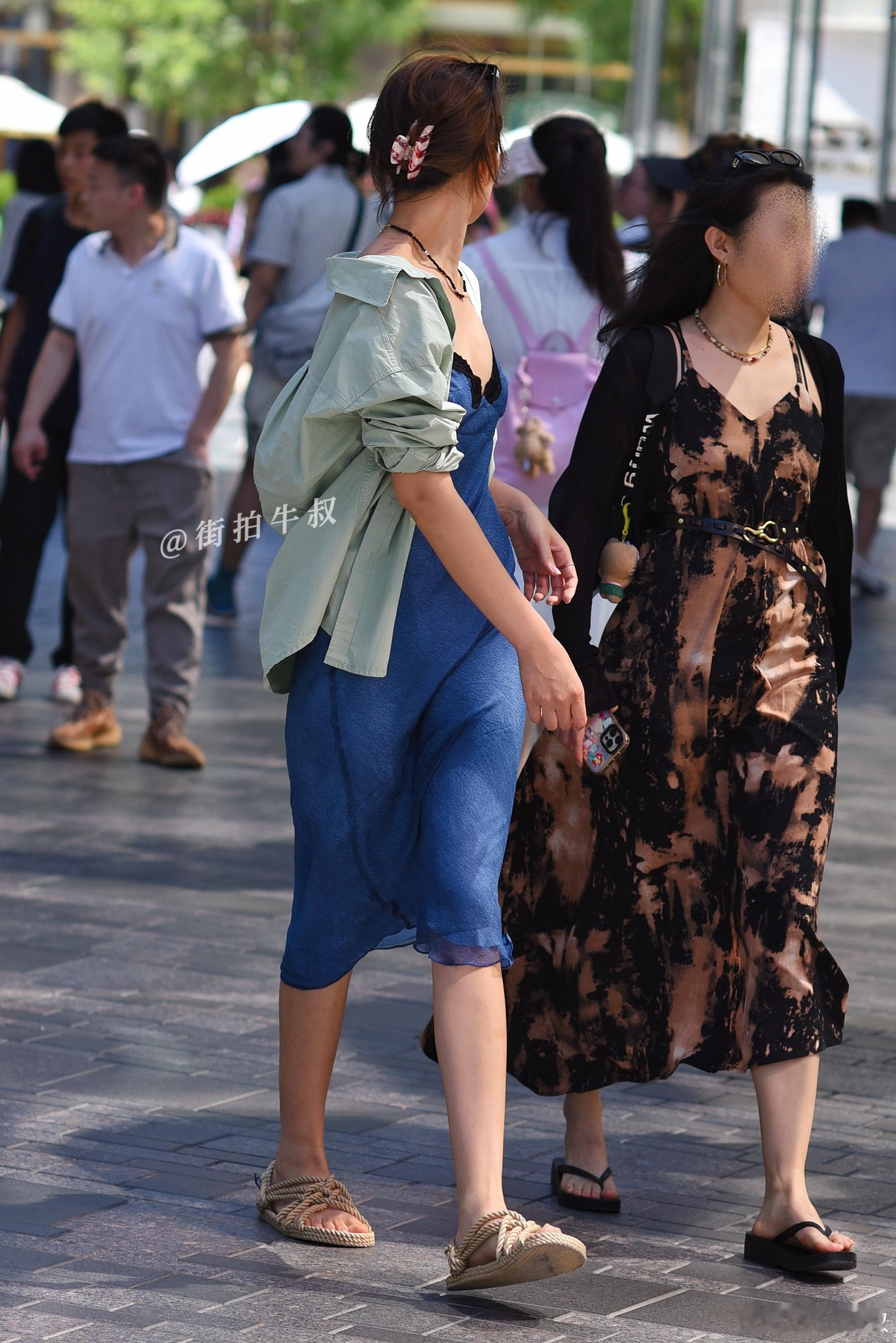 吸睛的麻绳凉鞋