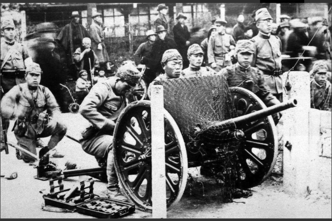 1938年，抗日战场，欧战废炮“敲门环”有多猛？李宗仁用它换下川军，曾0伤亡打掉