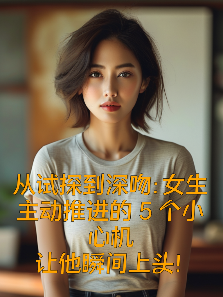 从试探到深吻：女生主动推进的5个小心机，让他瞬间上头！