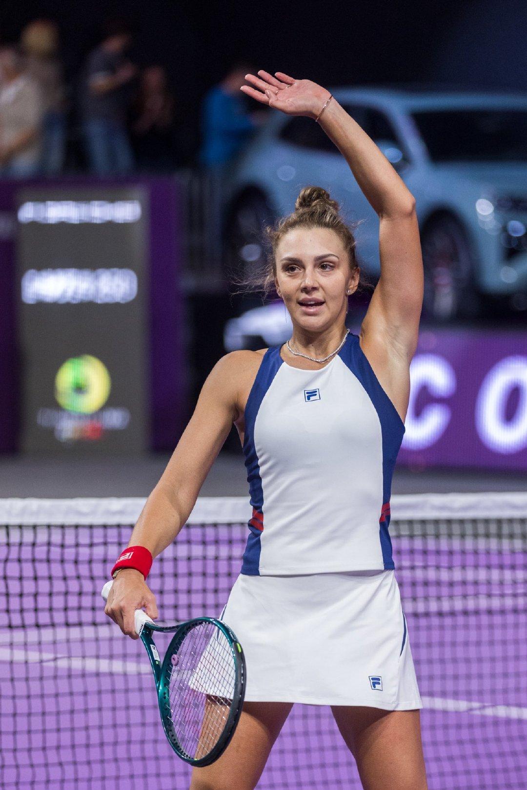 WTA250克卢日-纳波卡站周二完整赛果👇第二轮：奥利尼科娃6-46-4