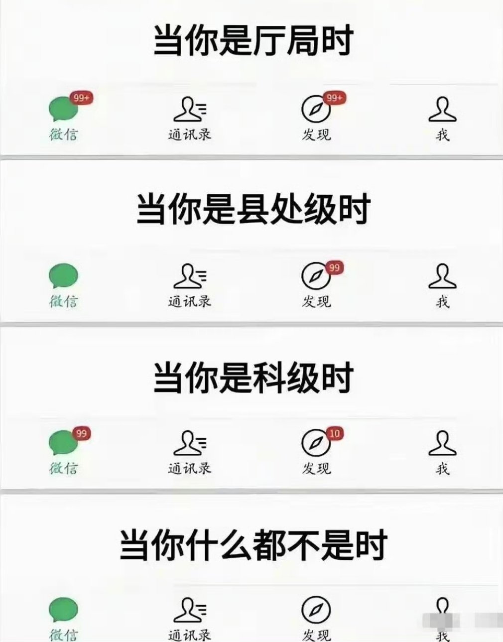 通过微信可以看出你的地位