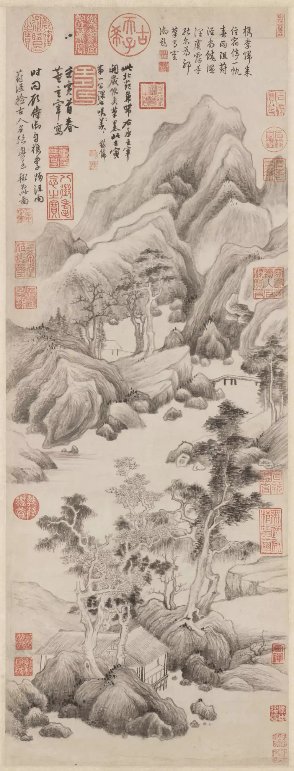 从唐代至明代，逐渐形成了南方和北方两大山水画流派。不过，在漫长的发展过程当中，这