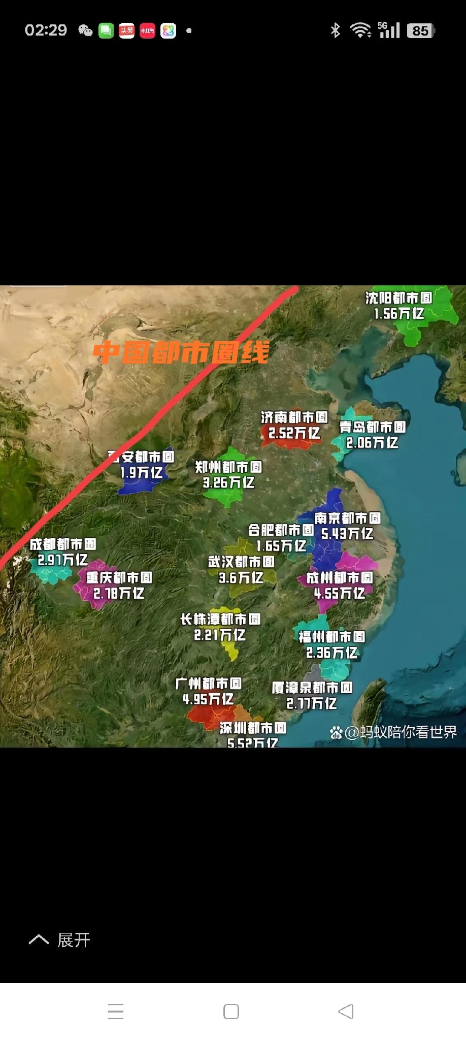 高度重合的三线我们发现一个很有趣的现象，目前我国除众所周知的