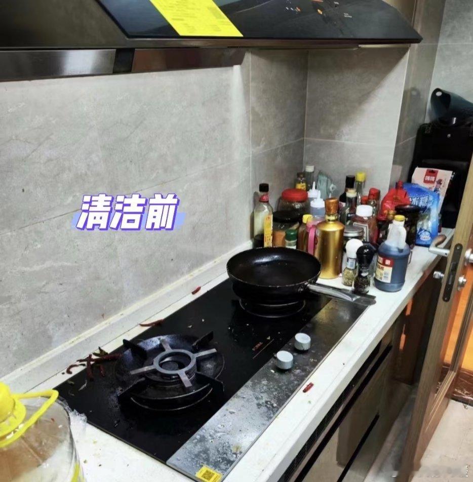 厨房油污别发愁！几个家用小妙招，轻松搞定~1. 热水熏蒸法：烧壶开水倒大盆，放