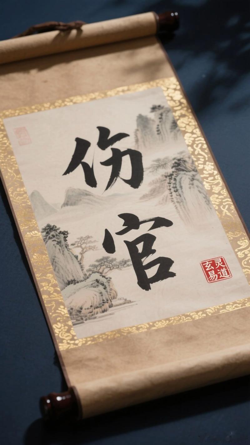 伤官配印，印星压制傲气，伤官发挥才华，相得益彰。这种命格的人事业极其顺利，位高权