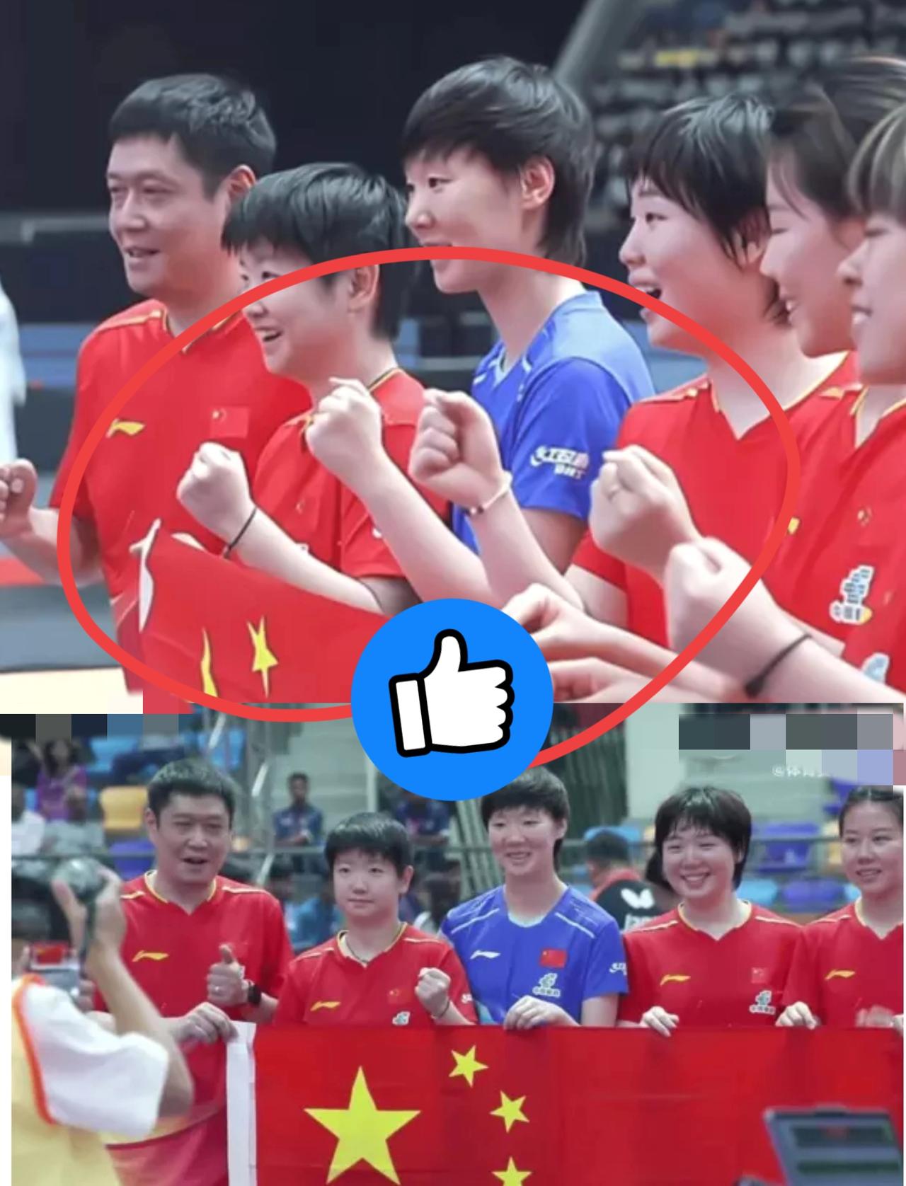 莎宝“握拳指令”太圈粉！国乒女团3-0横扫日本的背后这股凝聚力才是夺冠密码！