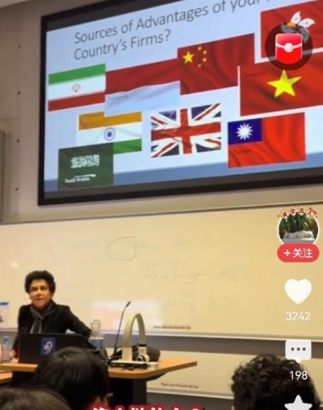 中国留学生在国外遇到一个大学教授坚持要把HK和湾湾和中国并列，留学生要求必须删除