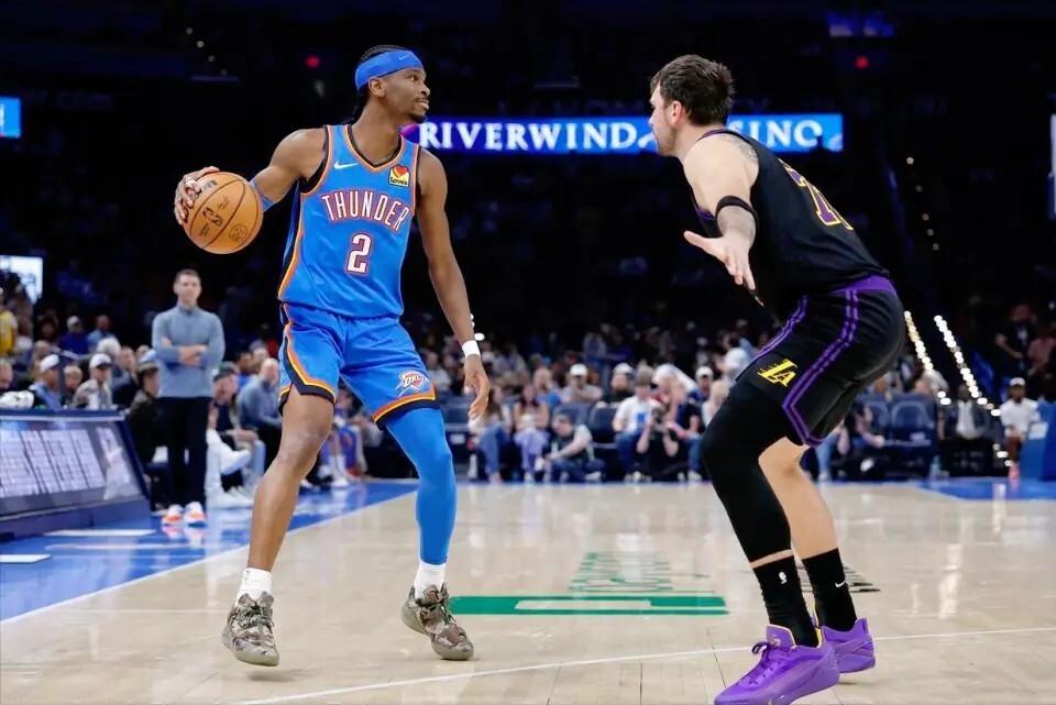 雷霆的小心思：在确保第一名的前提下，还有两场关键比赛，一场湖人，一场掘金，必须赢