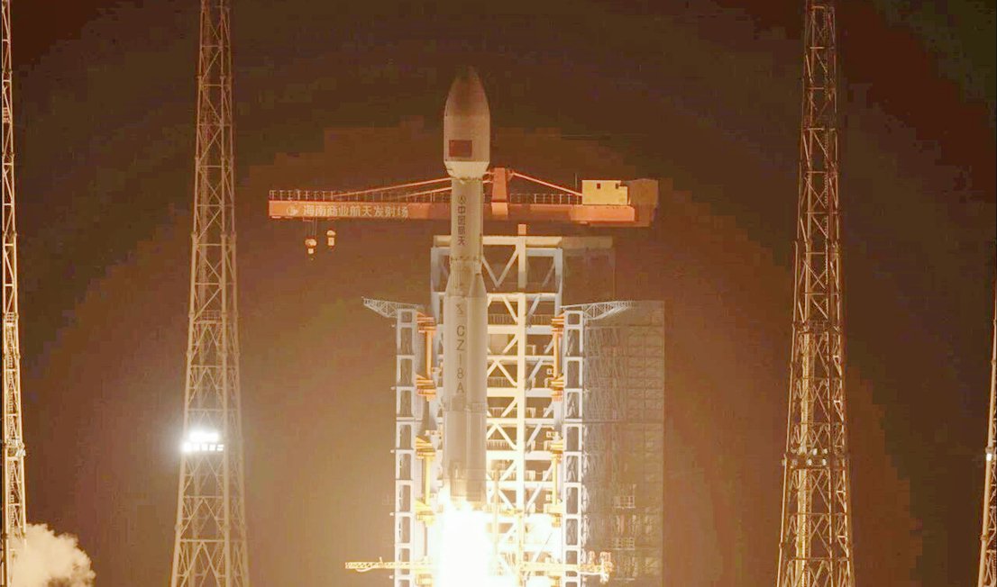 长八甲火箭成功发射卫星互联网低轨26组卫星