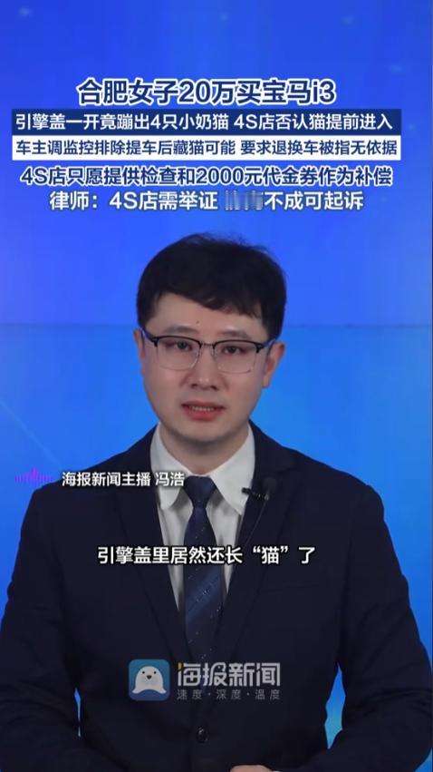 太离谱了！安徽合肥，庞先生妹妹喜提宝马i3，没想到刚开回家两天，惊喜变惊吓，新