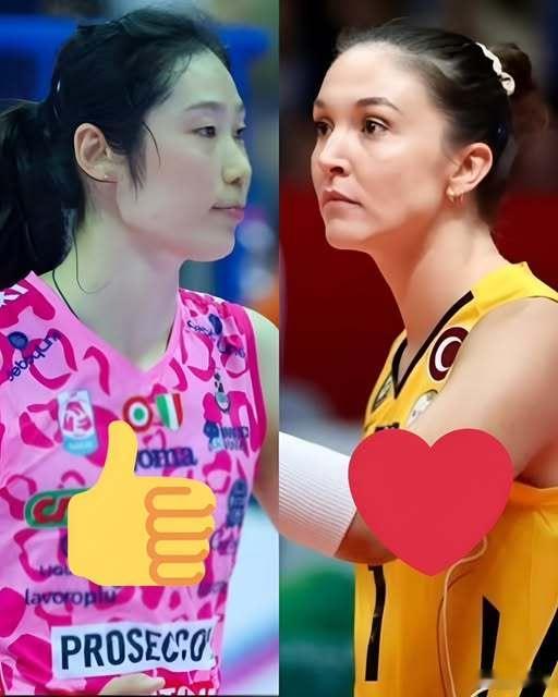 国际排坛动态科内利亚诺外媒：🏐🔥欧冠女排半决赛迎来资深主攻对决！🇨🇳