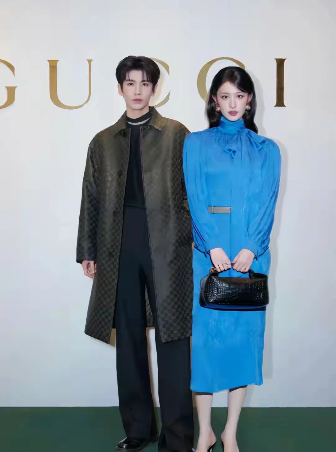 王楚然和张凌赫站在一起就是视觉盛宴