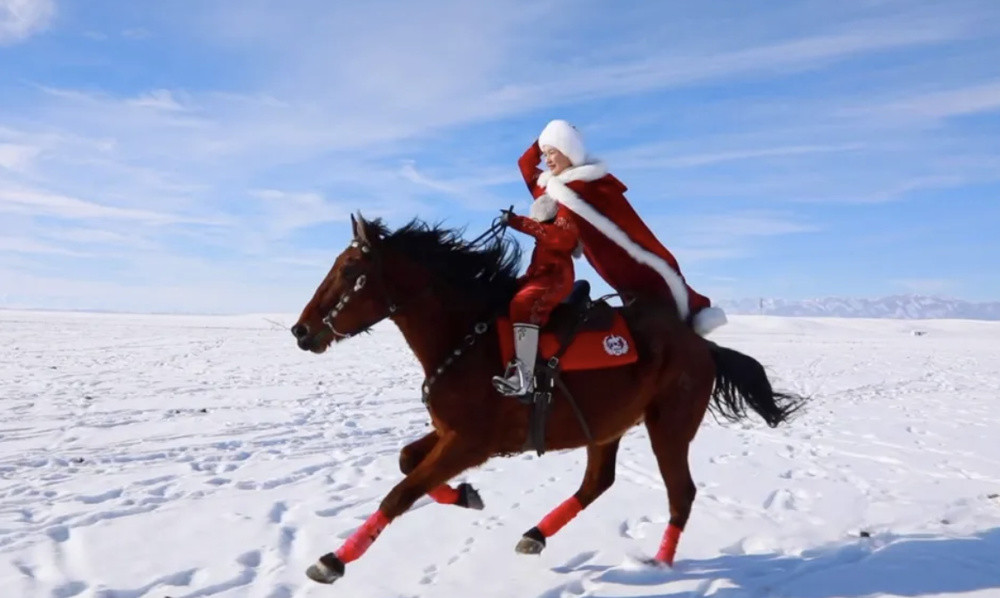 贺娇龙工作中意外坠马逝世, 曾因策马雪原推广旅游闻名