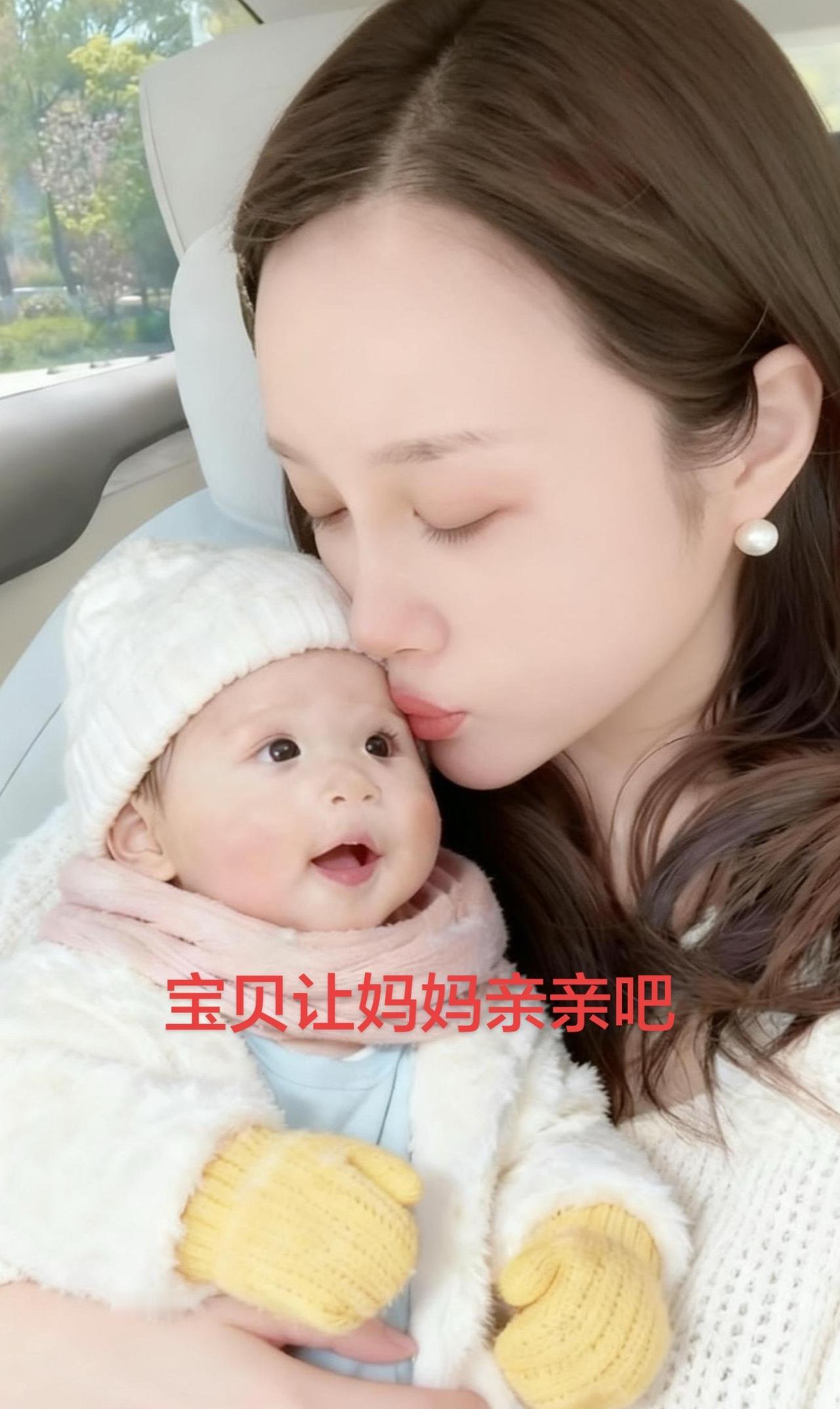 新手妈妈不容易和宝宝一起长大最爱的宝贝小圆头小洛熙