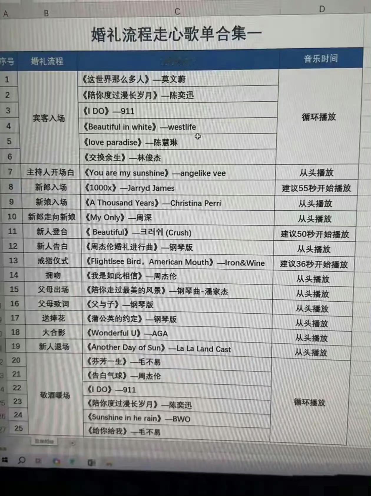 看看人家这婚礼策划的，那叫一个用心。[玫瑰]
