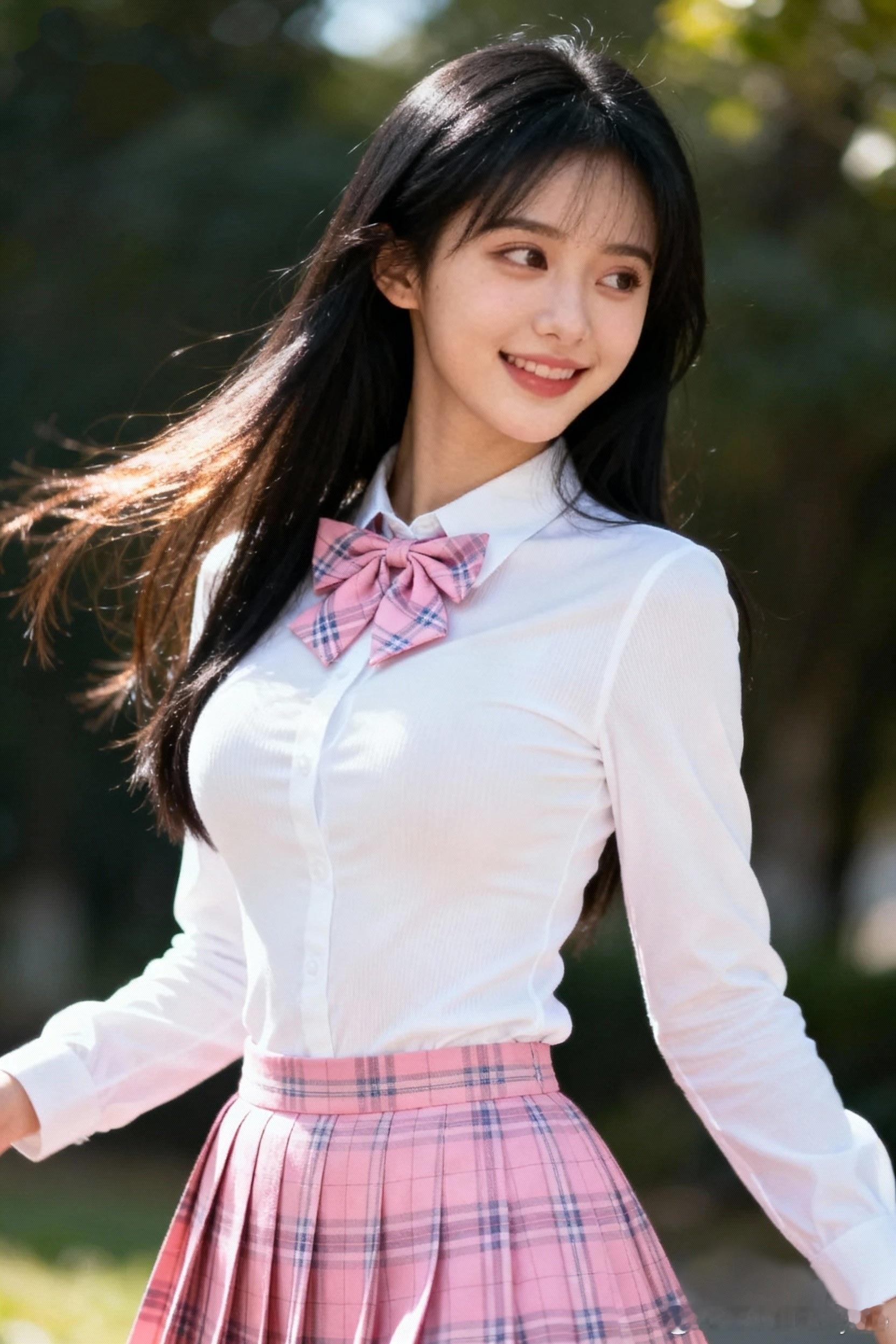 秋天穿jk真的好温柔～像风一样自由秋冬季节一样也可以自由自在，不受寒冷约束！jk