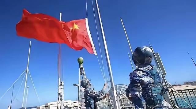 解放军开始中业岛收岛作战时，台军别再走错路中业岛本来就是我们的。南沙第二大天