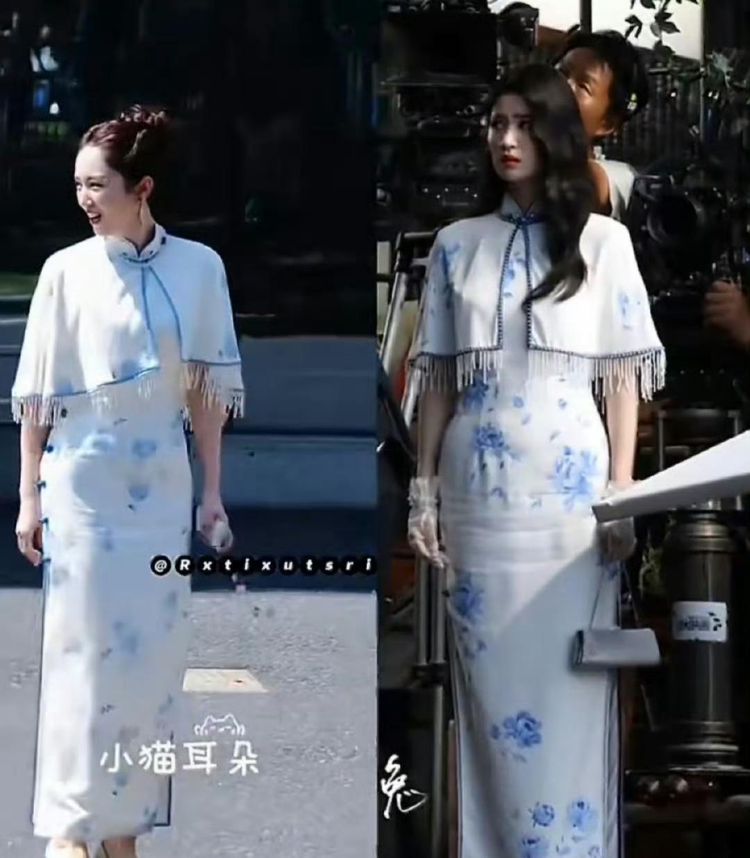 同款衣服，45岁董璇完胜26岁的王楚然，给所有人一个启示，穿衣最重要的不是，