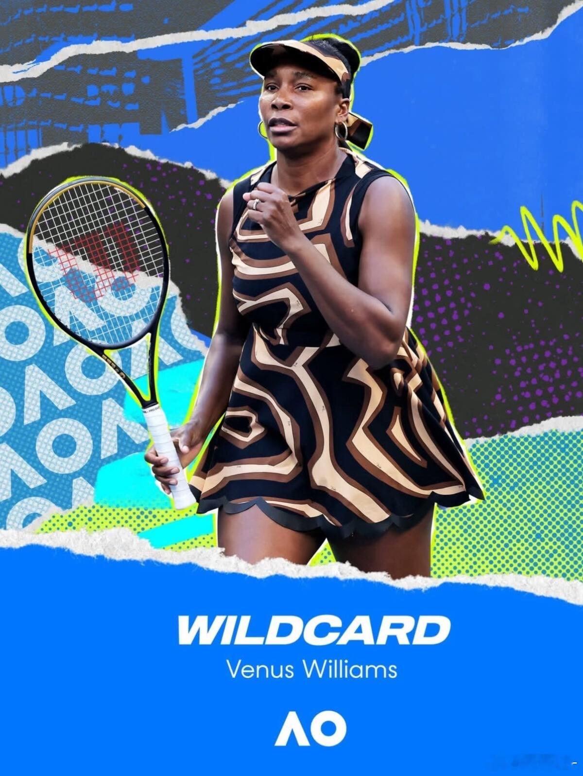 🎾澳网正赛外卡名单官宣！七届大满贯冠军大威廉姆斯斩获最后一张正赛外卡，老将出征