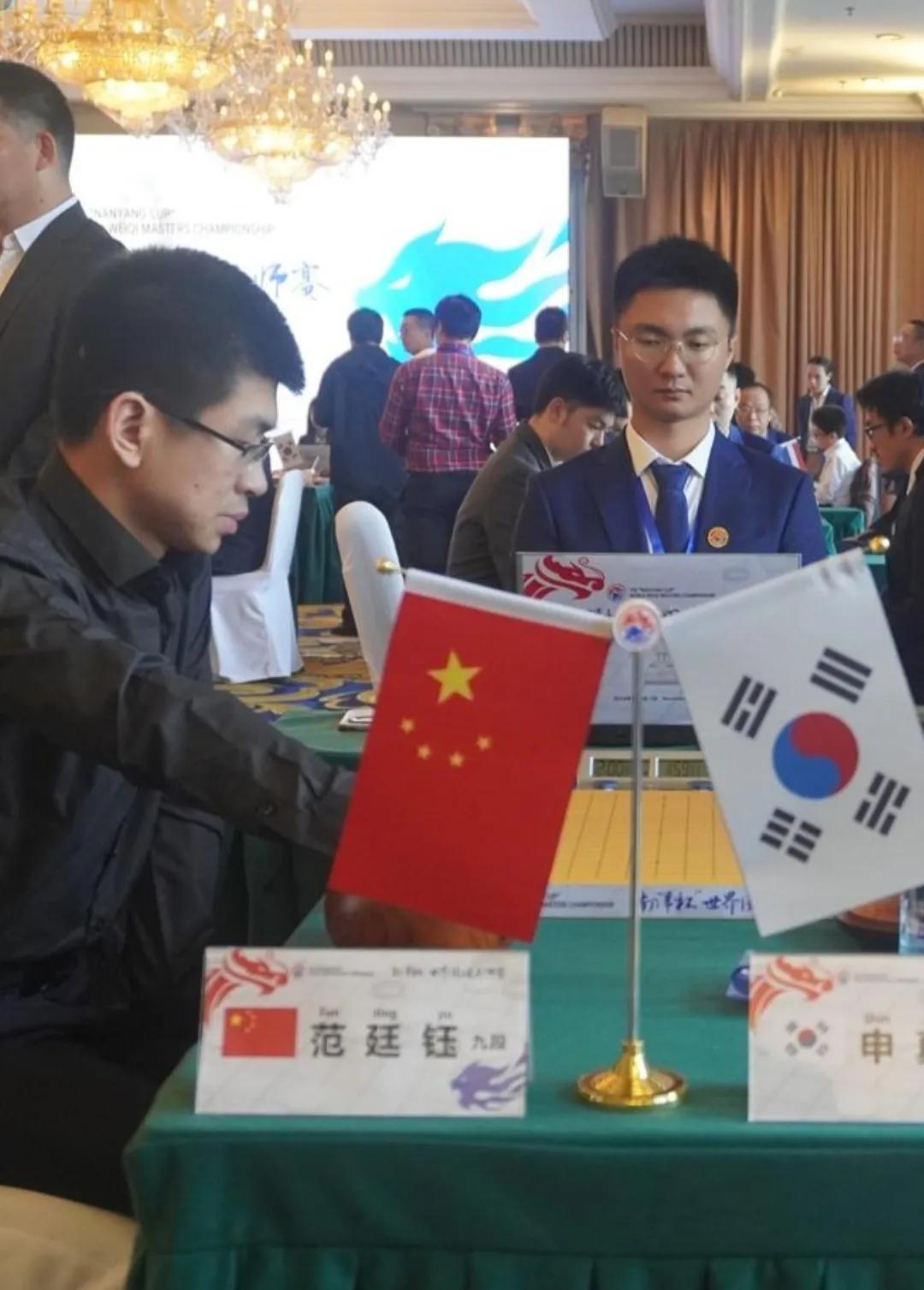范老板烂柯杯预选赛终轮失误，被韩将申旻峻击败。令人惋惜的一幕在烂柯杯预选