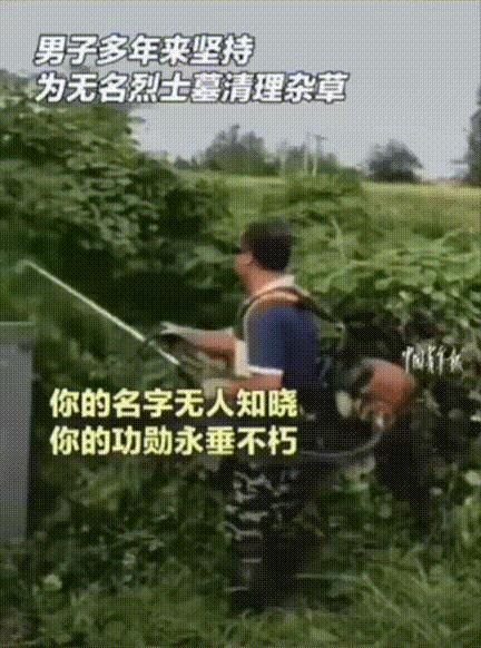 上央媒了！安徽，男子从小就被爷爷领着去荒坡扫墓，爷爷去世后男子依旧坚持了10年！