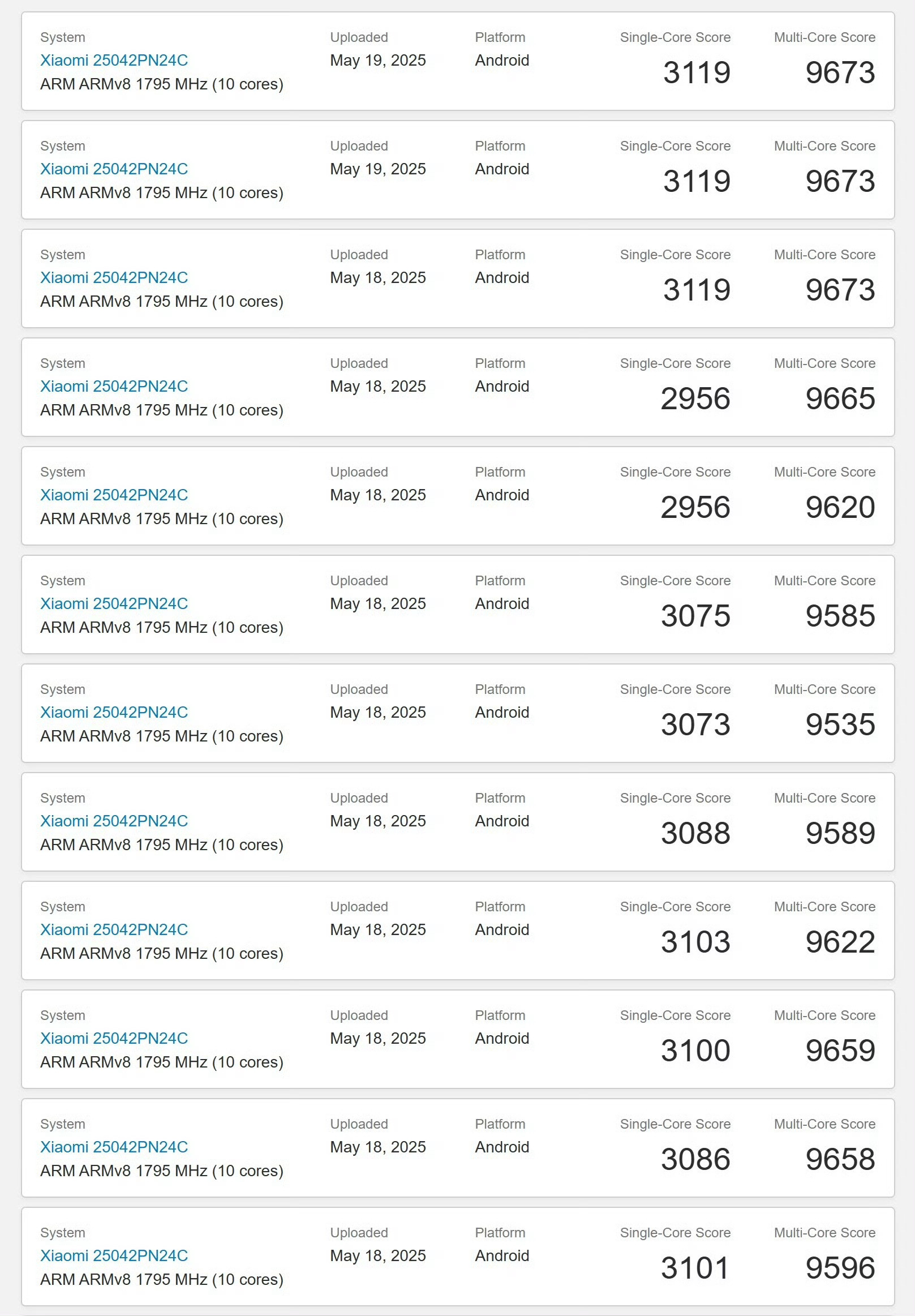 新跑分来了，大家觉得如何，和骁龙8Elite能否一战，回答我。[doge][do