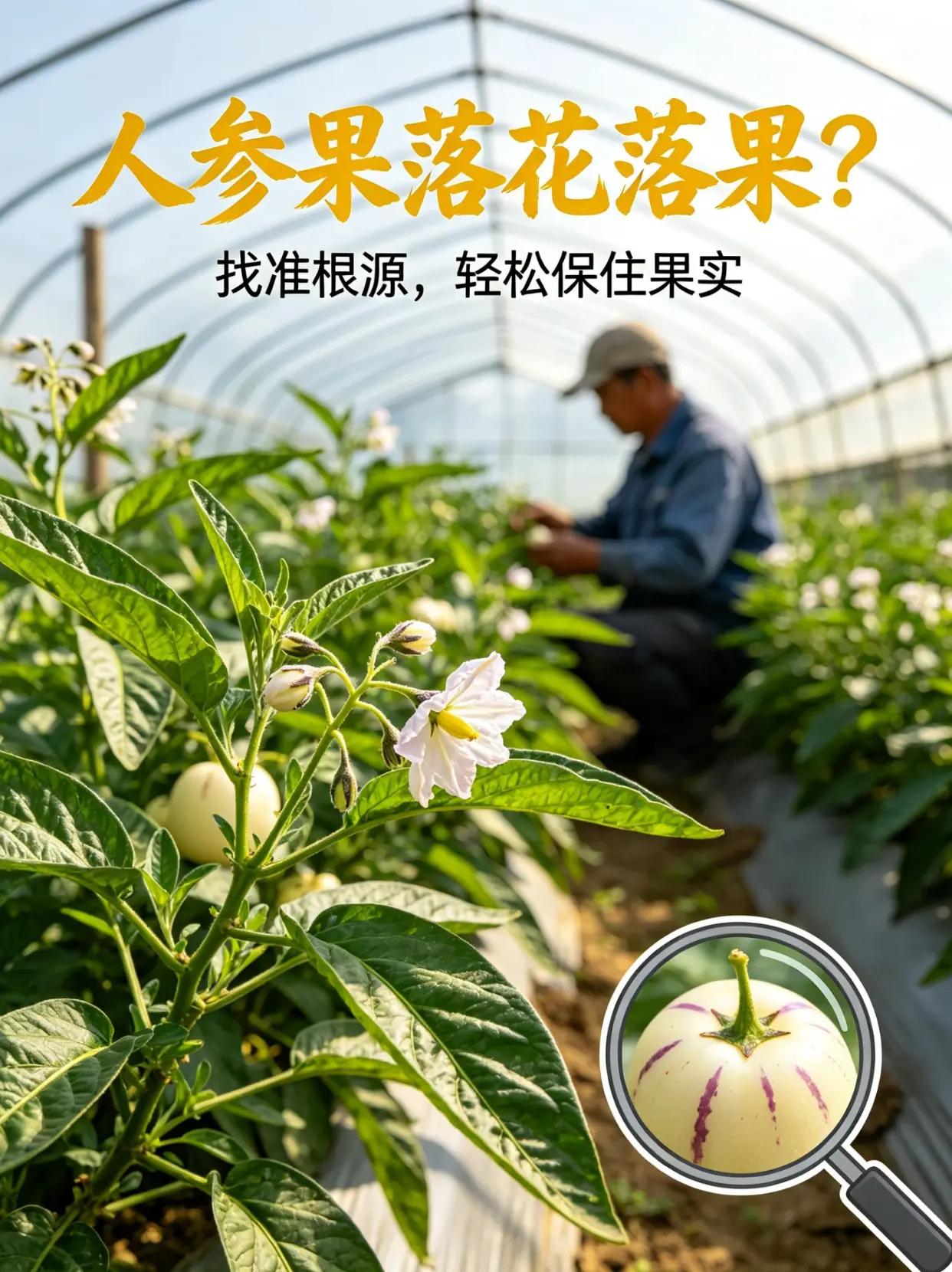 人参果落花落果？找准根源，轻松保住果实。人参果种植