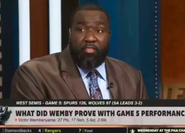 前NBA球员肯德里克·帕金斯在观看了维克托-文班亚马的表现后表示，美国球员的时代