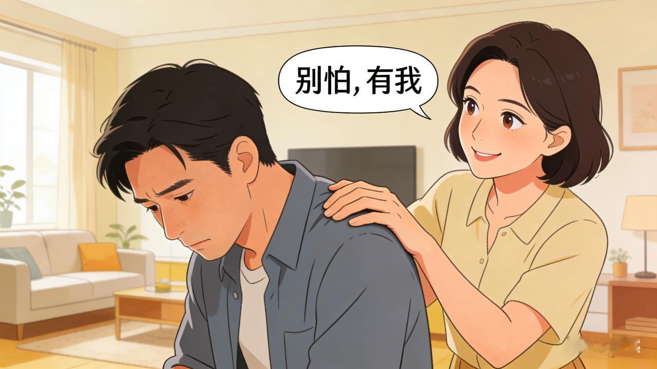 “现在才明白：男人最大的底牌是妻子，一个男人哪怕一无所有，只要家里还有妻子