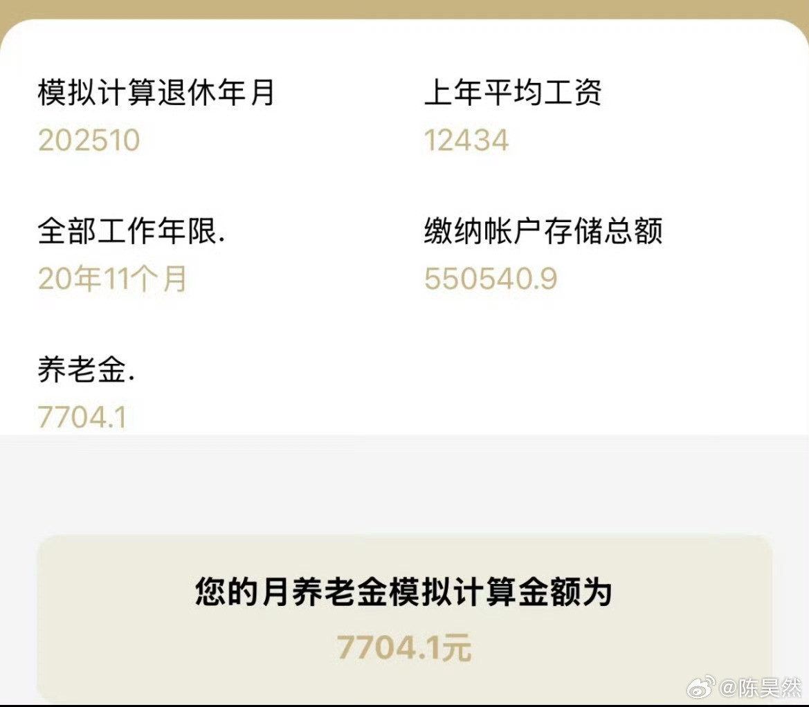 上海退休金7700块钱，需要缴纳的社保额度。​​​