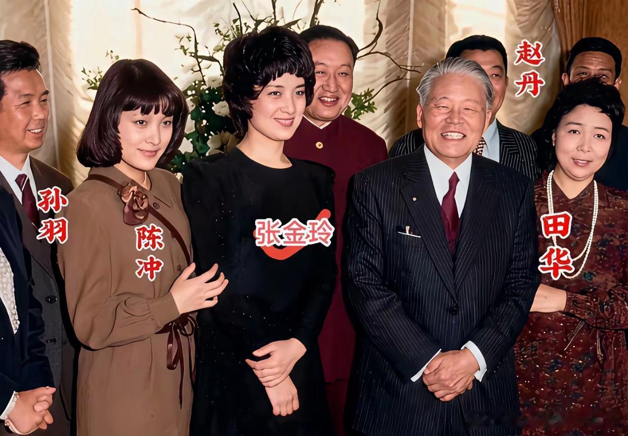 年轻时的陈冲，张金玲真好看。