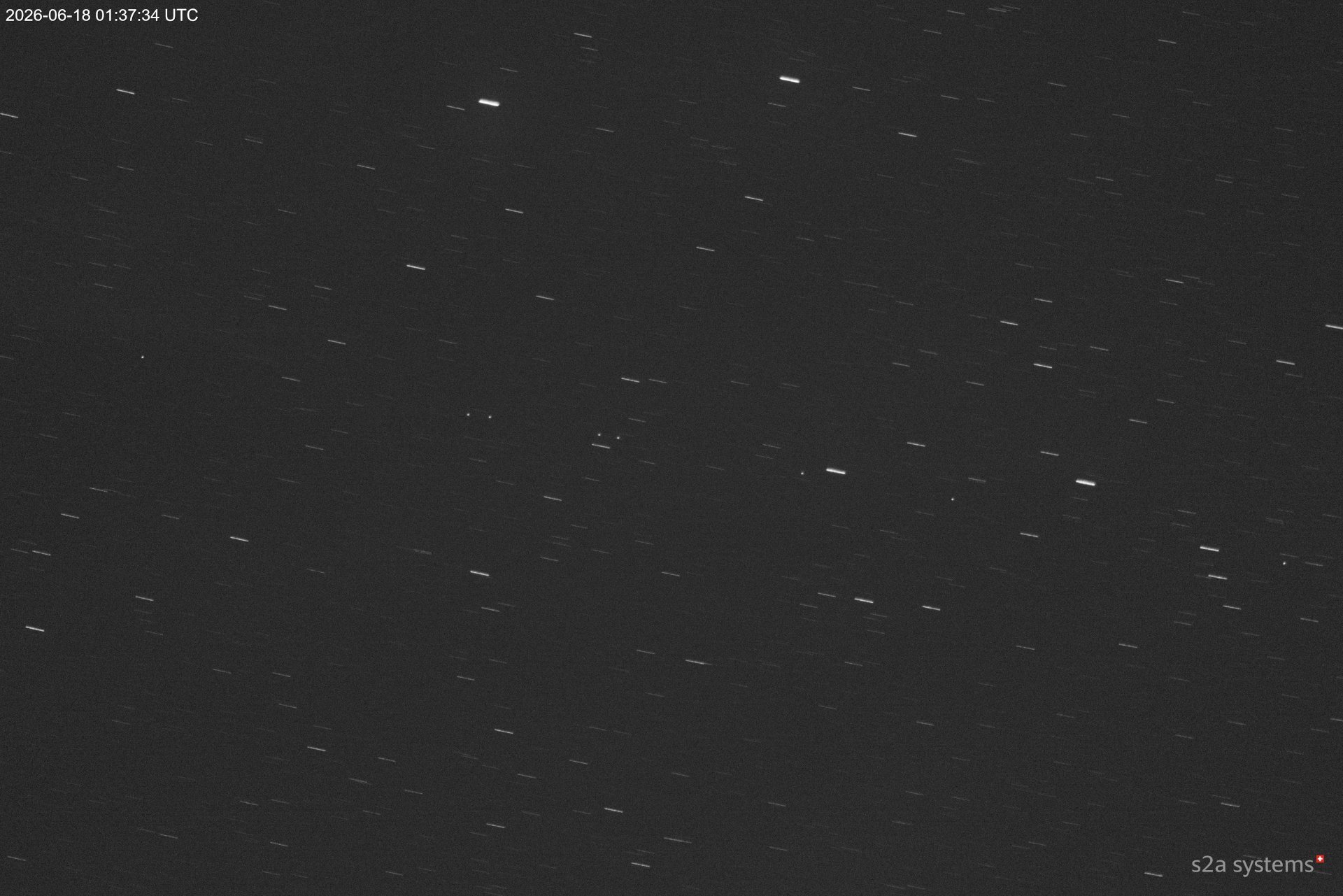 快舟11号运载火箭发射的微厘空间05组共8颗卫星已经全部被观测到。
