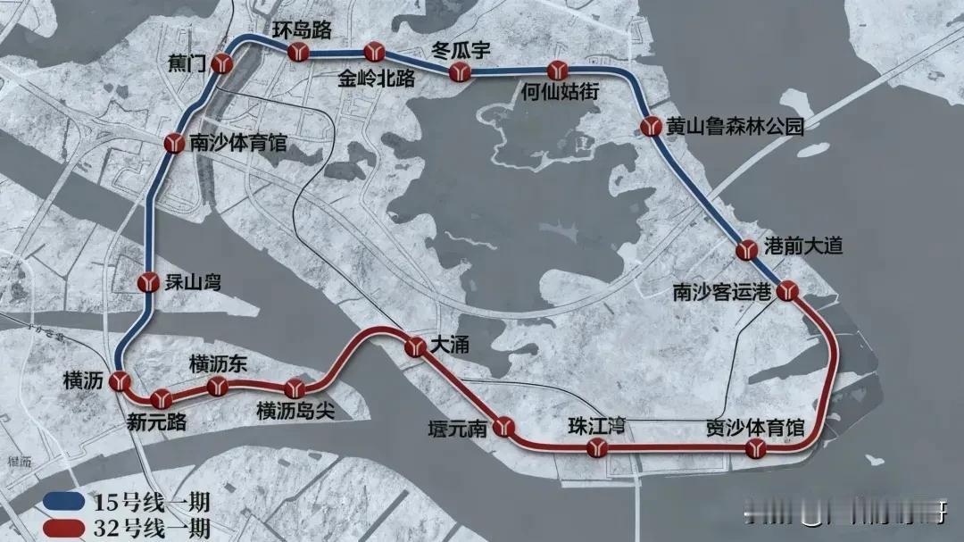 广州地铁四期线路申报在即，南沙、增城两地的市民恐怕要失望了！23号线连接黄埔增