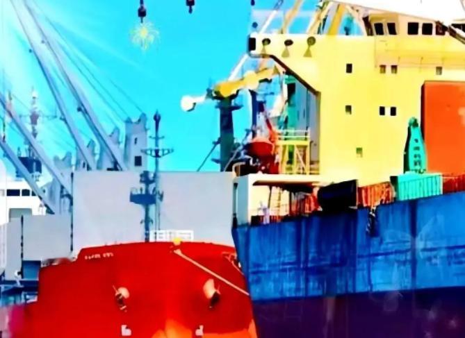 解释不清了！当一船满载6.9万吨巴西大豆的货轮靠泊江苏泰州码头时，谁也没想到