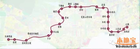 深圳地铁9号线线路图 站点 开通时间(信息汇总)