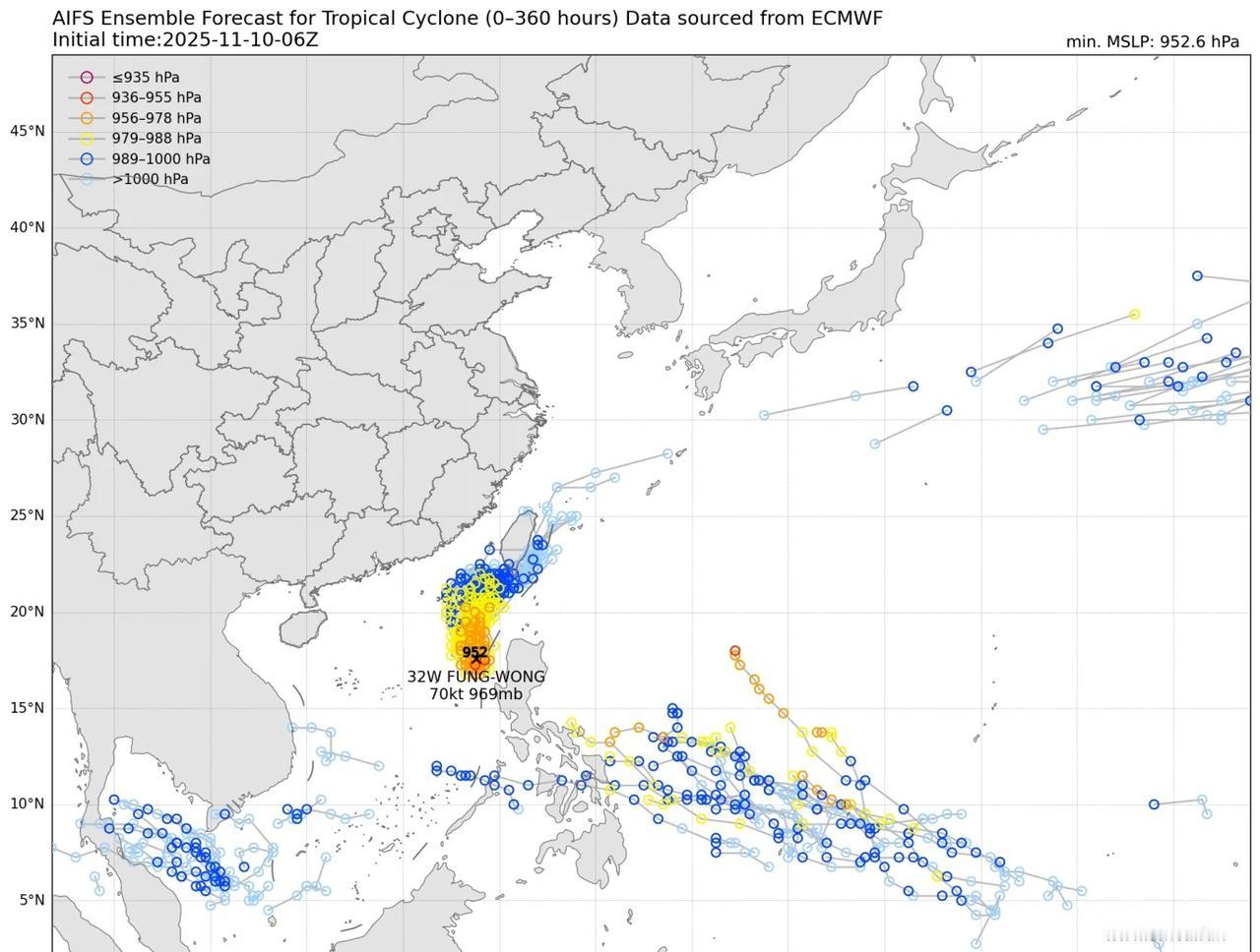 台风天琴展望，将在中下旬生成目前AI模型，包括传统数值对未来低纬度热带洋面，菲