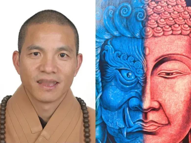 不知道大家发现没有！新上任的少林寺住持印乐，就是典型的半魔半佛面相，虽然他在