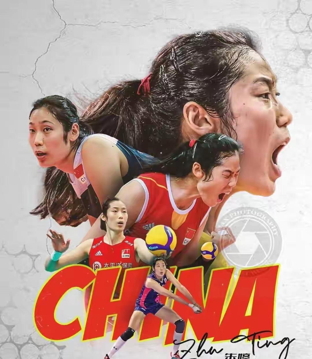 中国女排堪称精英的现役七位球员全部排除在国家队之外，沦为观众。1、朱婷2、袁