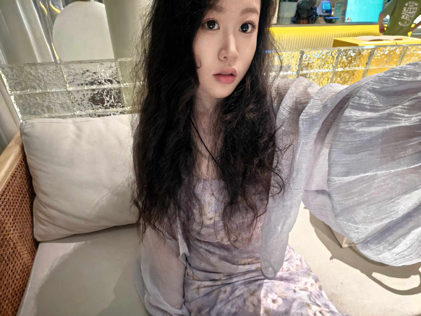 做气质女人喝两杯咖啡☕​​​