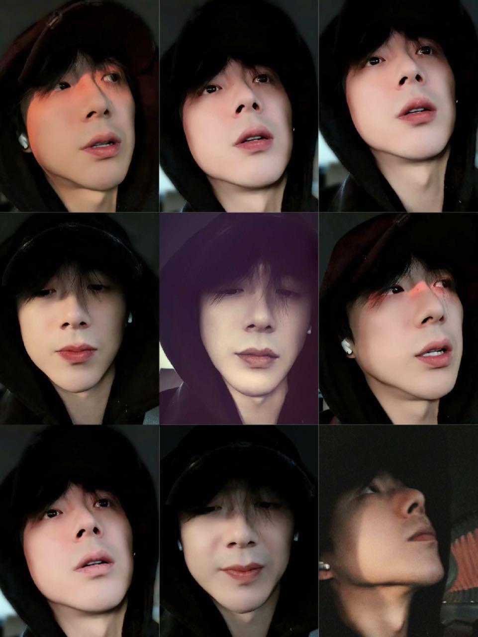 太喜欢这两组老大素颜截图了，妥妥男朋友视角～好看刘宇宁直播刘宇宁音乐缘计划