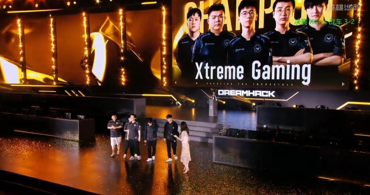 恭喜XG3-2战车获得晋级石油杯的名额！dota2​​​