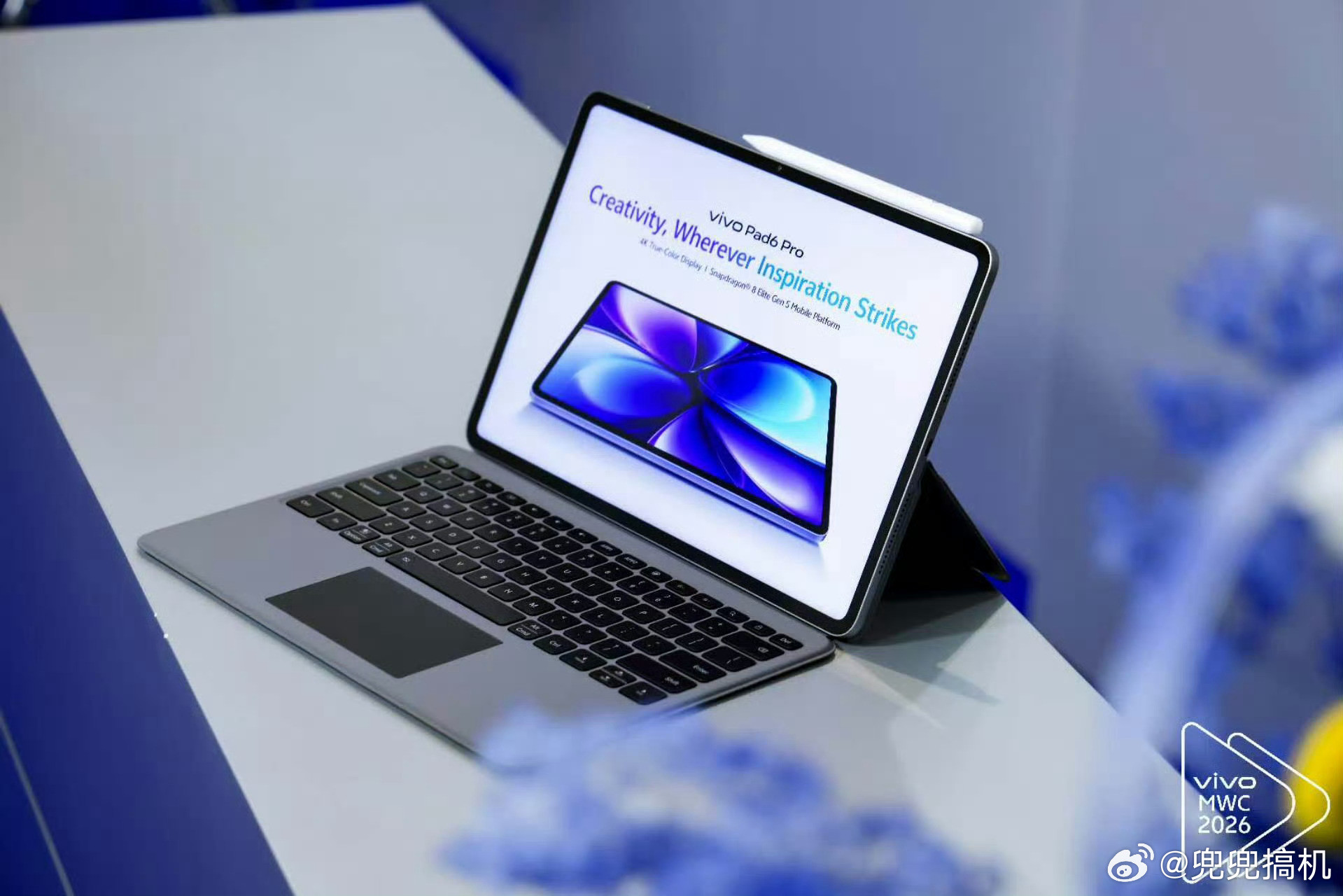 vivo在MWC上展示了全新的vivoPad6Pro将首发4K
