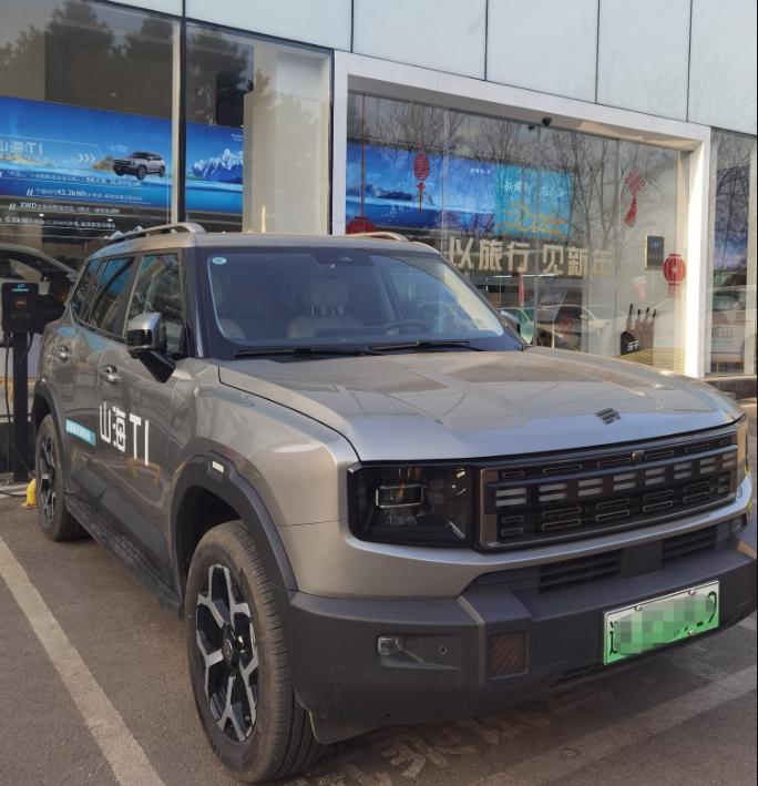 捷途山海T1实车一瞅，直接相中开捷途旅行者都快两年了，闲着没事看了山海T1实车