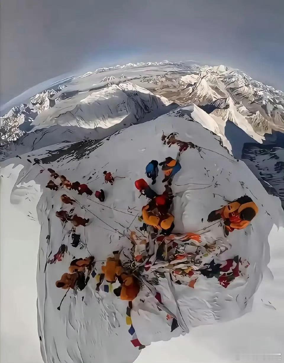 这真的是珠穆朗玛峰的峰顶吗？