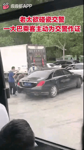 大妈真是有魄力，有皮肤加持的也敢碰瓷[捂脸哭]